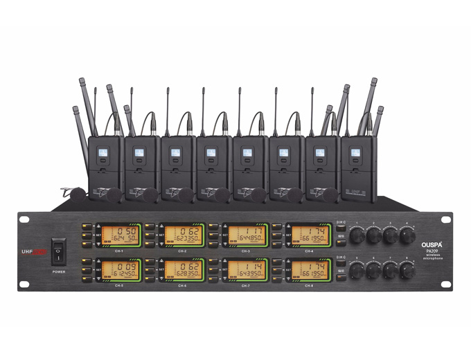 OUSPA(欧浦)  PA209  一拖八领夹话筒 （大680x510）.jpg